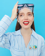 Sea Wonders In My Diving Mask brooch