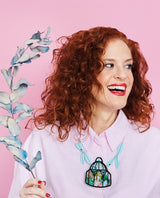 Secret Garden Greenhouse Necklace