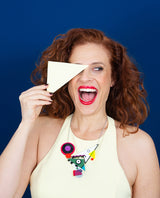 Shapes and Form in Composition Necklace