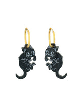 Shy Kitten Earrings