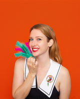 Sir Fethers the Pretty Parrot Brooch