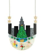 Skate in the Big Apple Necklace