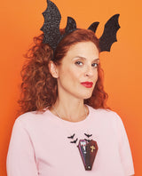 Sleeping in the Dracula Coffin Necklace -Interactive-