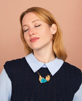 Sleepy Peter Rabbit Necklace