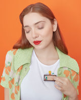 Sliding The Bar Cabinet Door Brooch -Interactive-