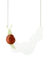 Slow & Steady Snail Necklace