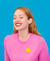 Smiley Mr. Happy Brooch