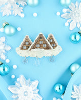 Snowdin Shirakawa-go Brooch