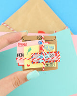 So Many Letters for Me! Brooch