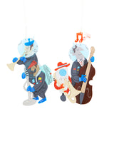 Space Jazz Band Statement Necklace