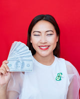 Spending All My Dollar Bills Brooch