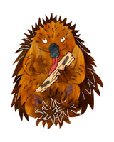 Spikey Echidna Brooch
