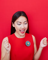 Spinning The Roulette Brooch -interactive-