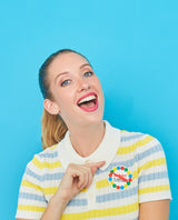 Spinning The Twister Spinner Brooch -interactive-