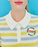 Spinning The Twister Spinner Brooch -interactive-