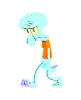 Squidward Tentacles Brooch