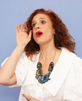 Stained Glass Alice Necklace