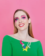 Stars and Planets in the 80s Necklace