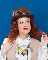 Steampunk Robot Insects Necklace -Interactive-