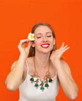 Story Telling Through Hula Dance Necklace