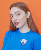 Strike! Bowling Game Brooch