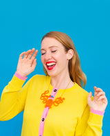 Strolling Along with Mr. Tickle Necklace