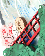 Stunning Waterfall in Japan Brooch