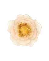Subtle American Peony Brooch