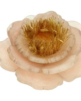 Subtle American Peony Brooch