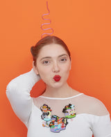 Super Sonic Space City Statement Necklace