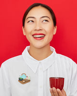 Tea Ceremony Set Brooch