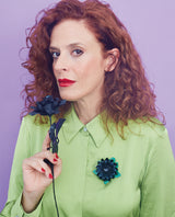 The Black Dahlia Brooch