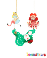 The Curious Croquet Match Necklace - Interactive-