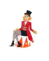 The Grand Show Woman Brooch