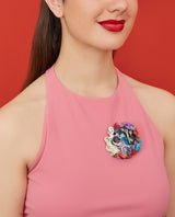 The House of Hades Brooch -Glow in the Dark-