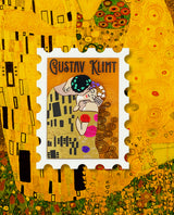 The Kiss Stamp Brooch