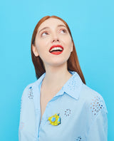 The Little Yellow Submarine brooch