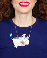 The Swing “L'Escarpolette” Necklace