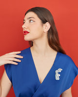 The Winged Victory of Samothrace Brooch