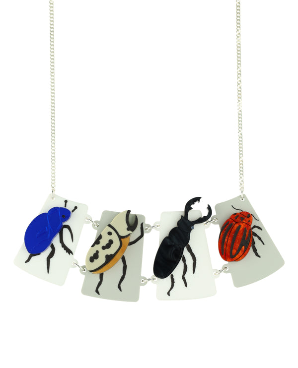 The Beetles On Buggy Road Necklace