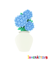 The Four Seasons Flower Insert Pack for Vase Brooch