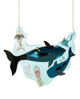 The Wonders Of The Big Blue From Above necklace