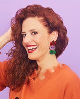 Three Funny Jack-O-Lantern Earrings