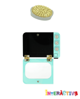 Toasty Toaster Oven Brooch -Interactive-