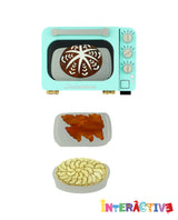 Toasty Toaster Oven Brooch -Interactive-
