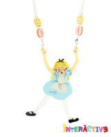 Too Big In The White Rabbit’s Home! Necklace - Interactive-