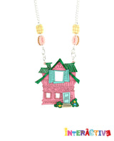 Too Big In The White Rabbit’s Home! Necklace - Interactive-
