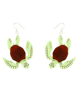 Tropical Turtle Earrings
