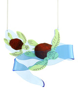 Turtles Surfing The Current necklace