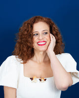 Two Cherubs Double Brooch